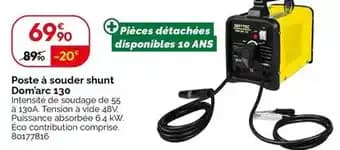Promotion Exclusives de 7
Poste à souder : Découvrez l'Offre incontournable