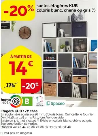 Promotion Exclusives de 29
Etagere : Découvrez l'Offre incontournable