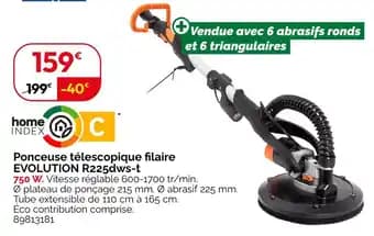 Promotion Exclusives de 9
Ponceuse : Découvrez l'Offre incontournable
