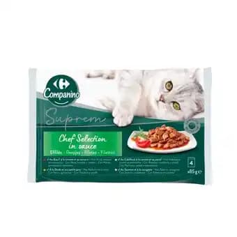 CARREFOUR COMPANINO SUPREM Pâtées pour chat