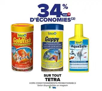 Promotion Exclusives de 6
Tetra : Découvrez l'Offre incontournable