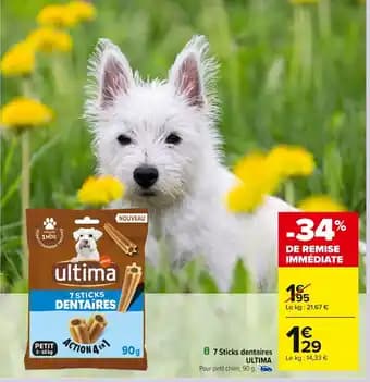ULTIMA 7 Sticks dentaires 90 g
