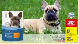 CARREFOUR COMPANINO Croquettes pour chien Mini 1.5 kg