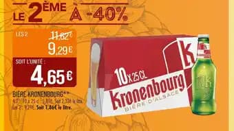 Promotion Exclusives de 1
Kronenbourg : Découvrez l'Offre incontournable