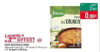 Promotion Exclusives de 30
Knorr : Découvrez l'Offre incontournable