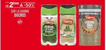 Promotion Exclusives de 6
Ducros : Découvrez l'Offre incontournable