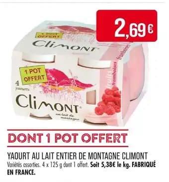 Promotion Exclusives de 3
Lait entier : Découvrez l'Offre incontournable