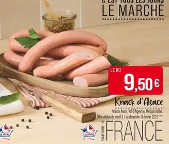 MAISON ADAM / VAL D'ARGENT / METZGER MULLER Knack d'alsace