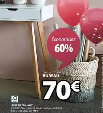 Promotion Exclusives de 11
Bureau : Découvrez l'Offre incontournable