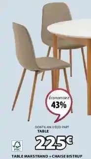 Promotion Exclusives de 58
Table : Découvrez l'Offre incontournable
