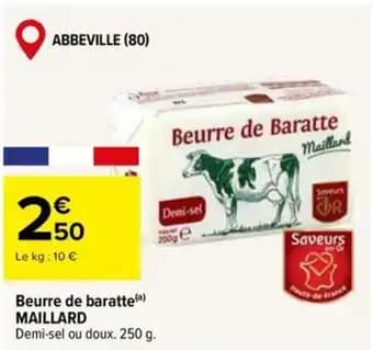 Promotion Exclusives de 95
Beurre de : Découvrez l'Offre incontournable