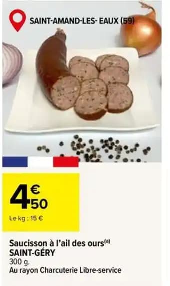 Promotion Exclusives de 5
Saucisson à l'ail : Découvrez l'Offre incontournable