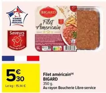 BIGARD Filet américain 350 g