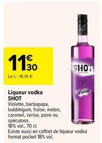 Promotion Exclusives de 13
Vodka : Découvrez l'Offre incontournable