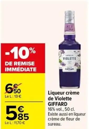 Promotion Exclusives de 1
Giffard : Découvrez l'Offre incontournable
