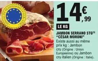 Promotion Exclusives de 4
César moroni : Découvrez l'Offre incontournable