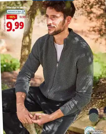 Promotion Exclusives de Gilet zippé : Découvrez l'Offre incontournable