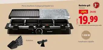 Promotion Exclusives de Raclette gril : Découvrez l'Offre incontournable
