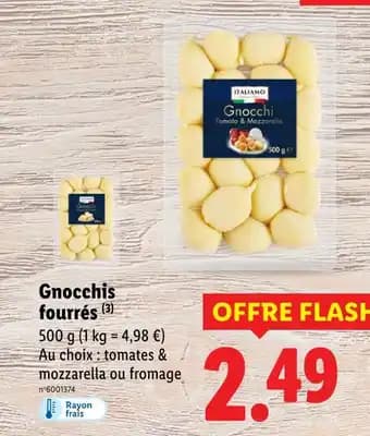 Italiamo Gnocchis fourrés