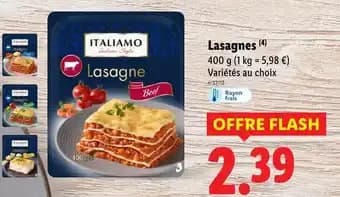 ITALIAMO Lasagnes
