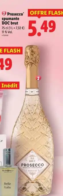 Promotion Exclusives de 4
Prosecco brut : Découvrez l'Offre incontournable