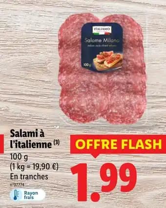 Promotion Exclusives de 2
Salami : Découvrez l'Offre incontournable