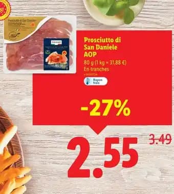 ITALIAMO Prosciutto di san daniele aop