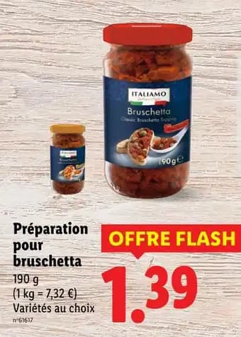 Italiamo Préparation pour bruschetta