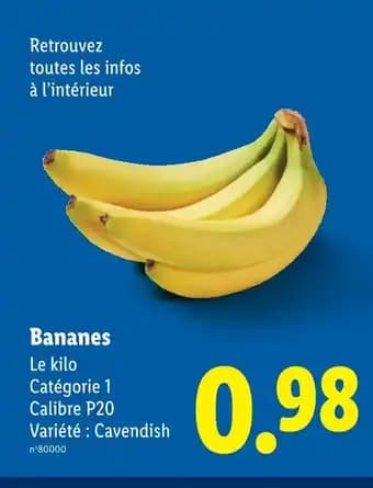 Promotion Exclusives de 1
Bananes : Découvrez l'Offre incontournable