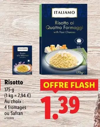 ITALIAMO Risotto ai quattro formaggi