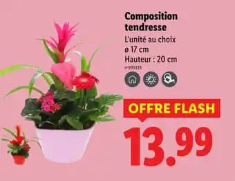 Composition tendresse