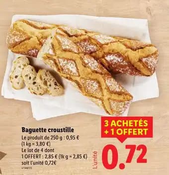 Promotion Exclusives de 9
Baguette : Découvrez l'Offre incontournable