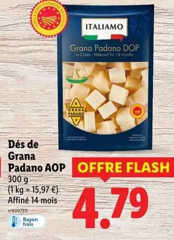 ITALIAMO Dés de grana padano aop
