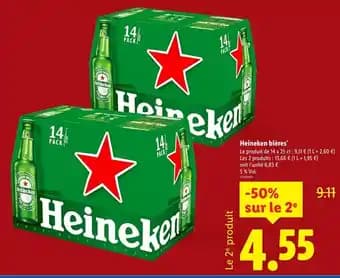 HEINEKEN bières