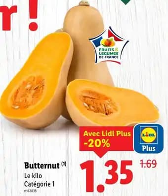 Promotion Exclusives de 2
Butternut : Découvrez l'Offre incontournable
