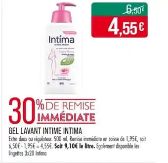Promotion Exclusives de 1
Intima : Découvrez l'Offre incontournable