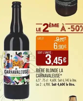 Promotion Exclusives de 70
            
        
        Bière blonde : Découvrez l'Offre incontournable