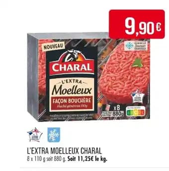 CHARAL L'extra moelleux 880 g