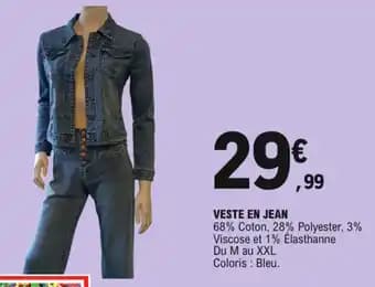 L'inconditionnel paris veste en jean M - XXL