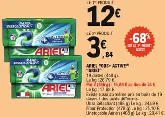Promotion Exclusives de 16
Ariel : Découvrez l'Offre incontournable