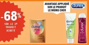 Promotion Exclusives de 4
Durex : Découvrez l'Offre incontournable