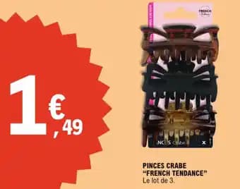 Promotion Exclusives de 3
Pinces : Découvrez l'Offre incontournable