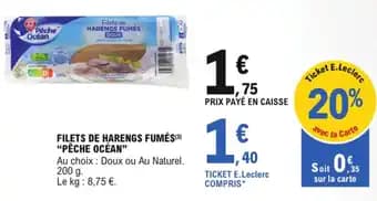 Promotion Exclusives de 11
Filets de harengs : Découvrez l'Offre incontournable
