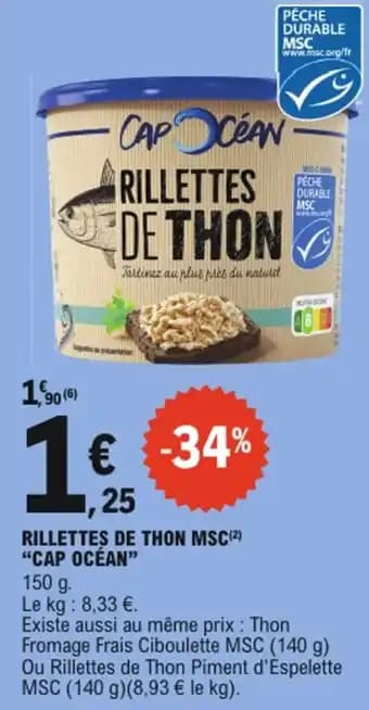 Promotion Exclusives de 1
Cap ocean : Découvrez l'Offre incontournable