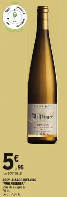 Promotion Exclusives de 12
Riesling : Découvrez l'Offre incontournable