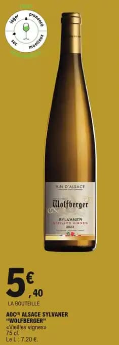 Promotion Exclusives de 2
Sylvaner : Découvrez l'Offre incontournable