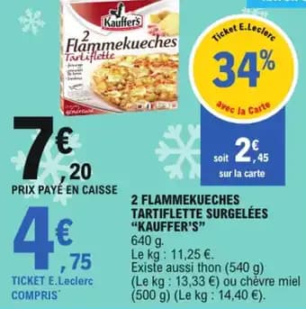 Promotion Exclusives de 11
Kauffer's : Découvrez l'Offre incontournable