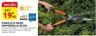 Promotion Exclusives de 1
Cisaille : Découvrez l'Offre incontournable