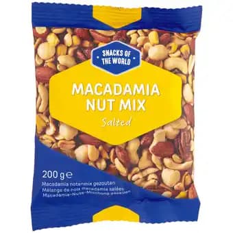 Mélange de noix de macadamia Snacks of the World