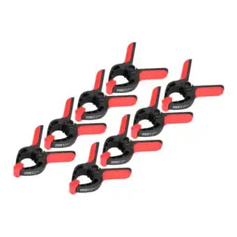 Lot de 8 mini pinces de serrage